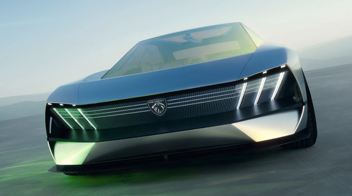 Peugeot unveils 670 horsepower Inception - an electric GT with 800 km of range